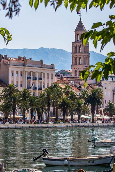 Summer mid day in Split