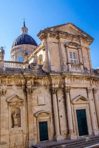 The cathedral of Dubrovnik