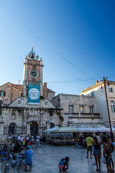 People's square is the main square of Zadar